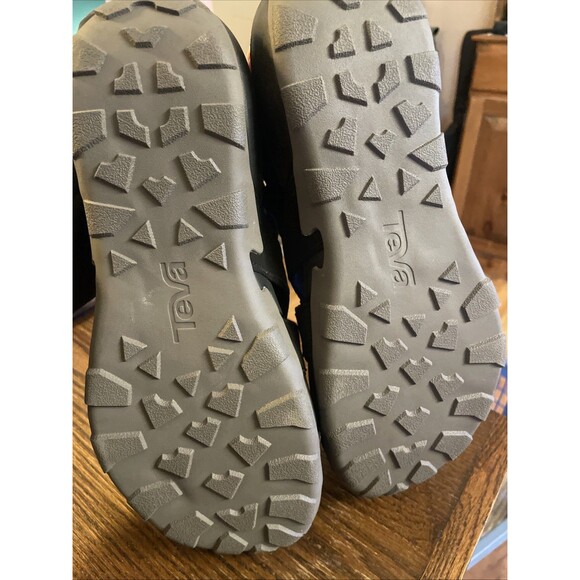 Teva Flintwood Black Slingback Sandals Men’s Size 13 LN Water Rafting Shoes - Picture 4 of 9